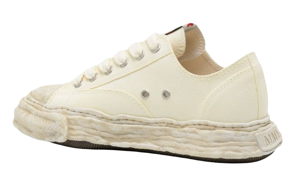 Maison Mihara Yasuhiro Peterson 23 Vintage Sole Canvas Low White