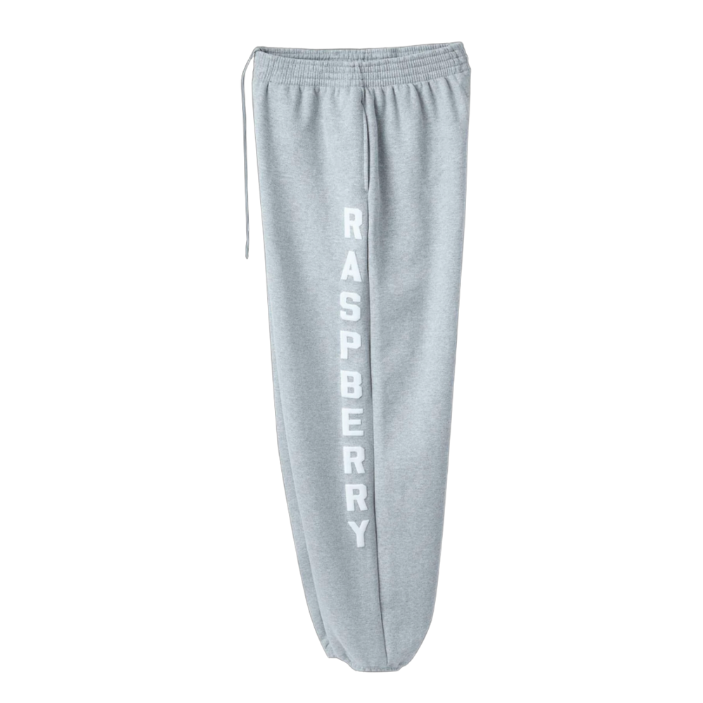 Gold+Vintage Gallery Raspberry Hills 'Grey/White Weekday' Sweatpants