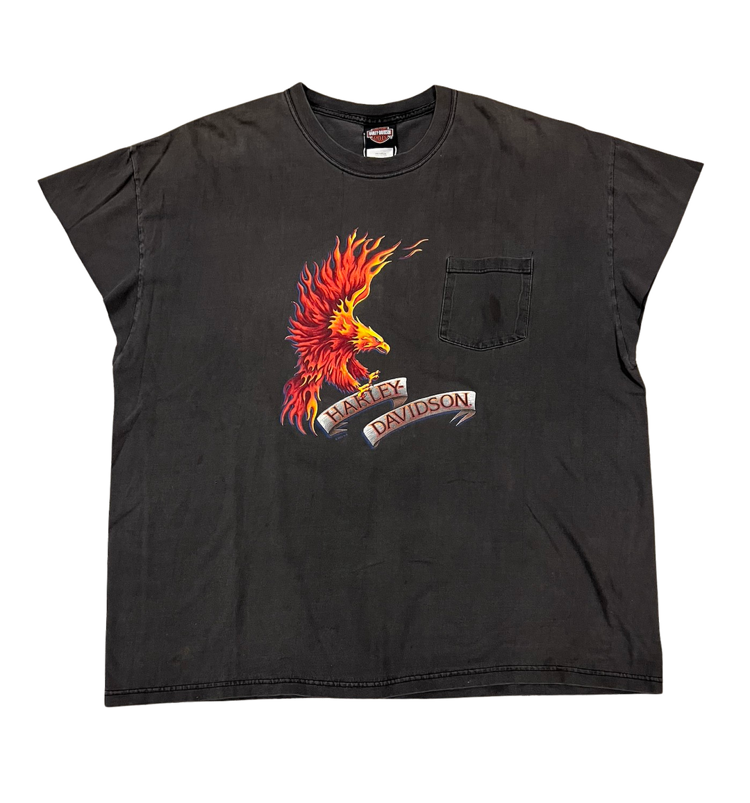 Harley Davidson 'ATL HarleyHouse' Vintage Cutoff
