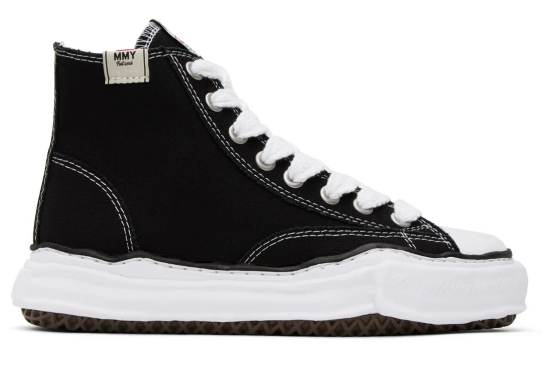 Maison Mihara Yasuhiro 'Black Canvas' High Top