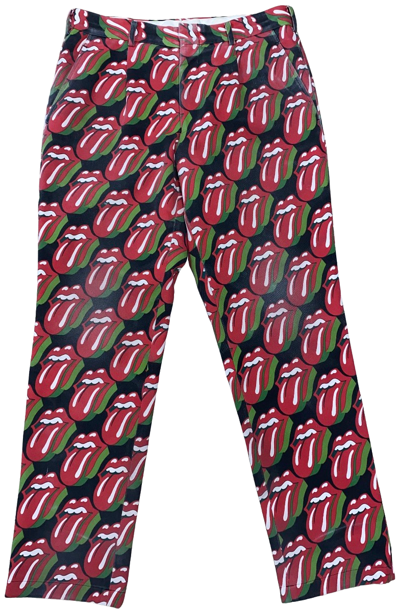 Comme Des Garçons 'Rolling Stones' Pants