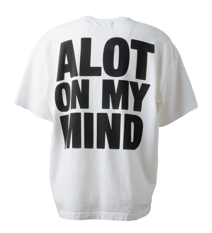 Satoshi Nakamoto 'A Lot On My Mind Oversized' Tee