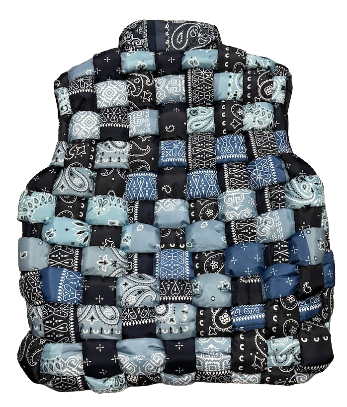 Kapital 'Keel' Bandana-Print Nylon Woven Vest