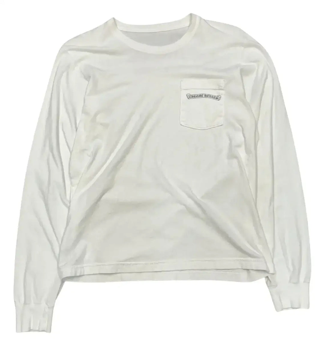 Chrome Hearts 'F*ck You' White Longlseeve