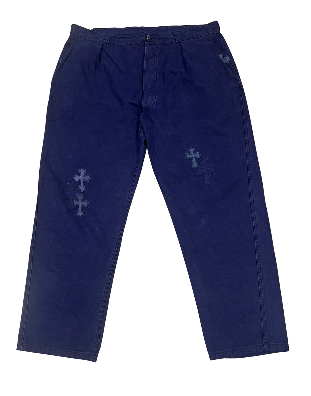Chrome Hearts '31 Patch' Blue Pants