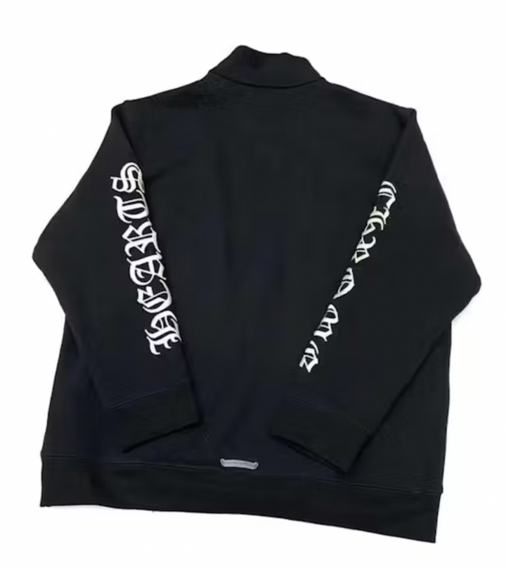 Chrome Hearts 'Slo Ride' Black Quarter Zip