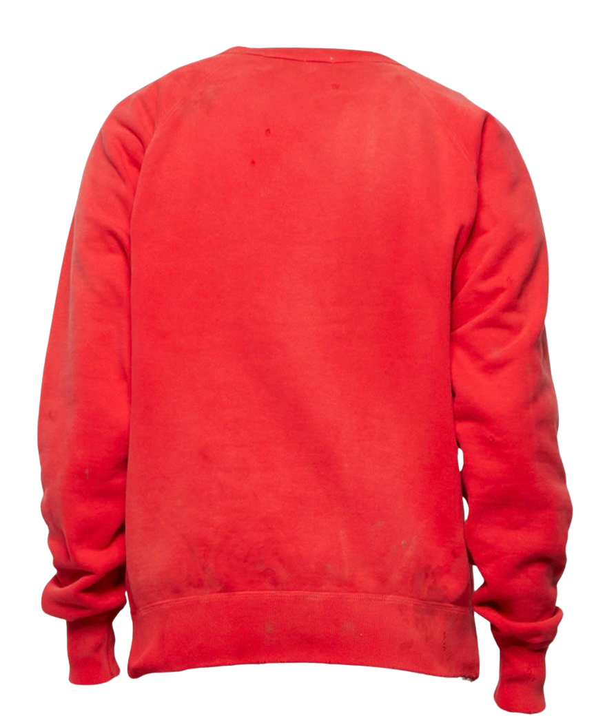 Saint Michael x Readymade 'Godspeed' Red Crewneck