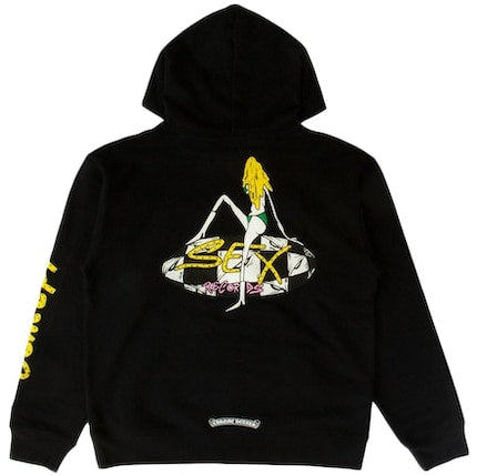 Chrome Hearts Matty Boy 'Black' Sex Records Hoodie