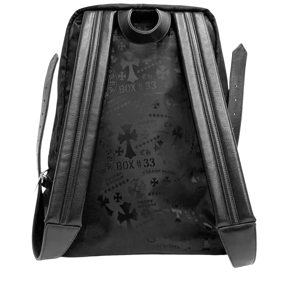 Chrome Hearts 'Nylon Stencil' Black 7th Grade Backpack