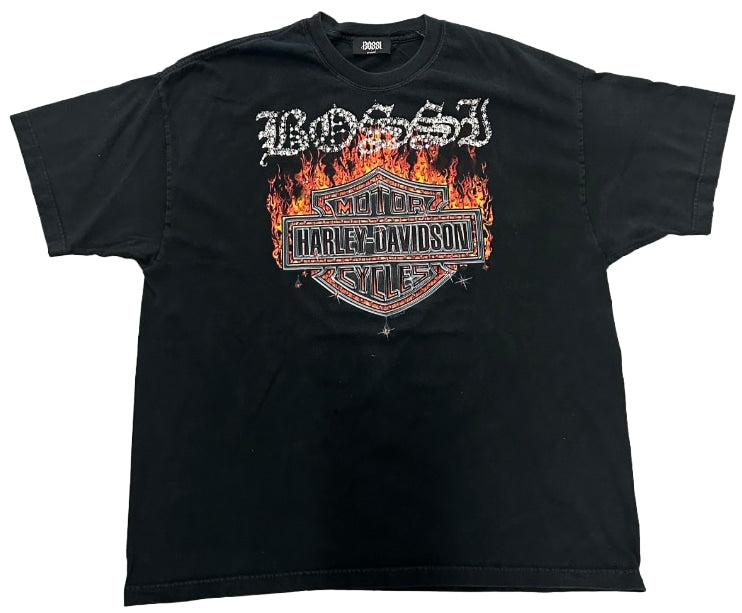 Bossi 'Flaming Pelham, AL' Rhinestone Vintage Tee