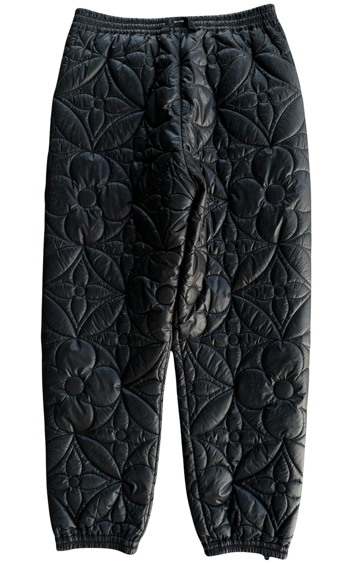 Louis Vuitton Black Monogram Quilted Pants