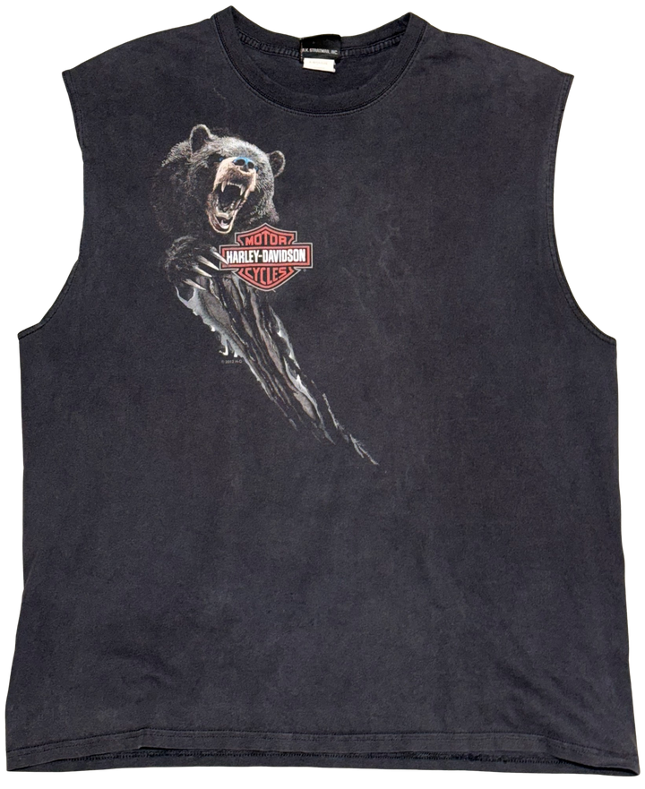 Harley Davidson 'Smoky Mountain' Vintage Cutoff Tee