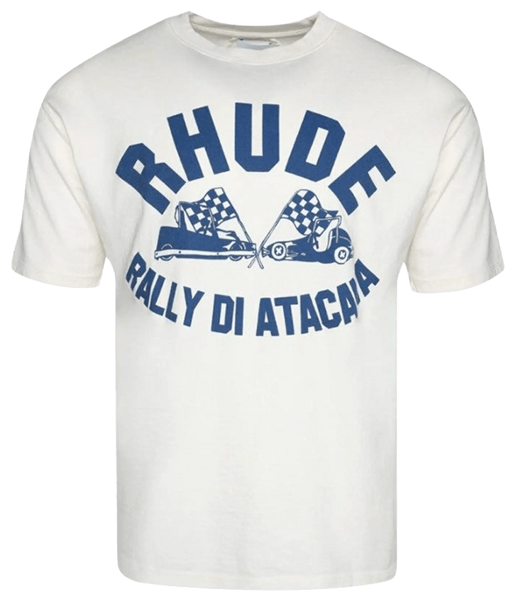 Rhude 'Rally Di Atacama' White Tee