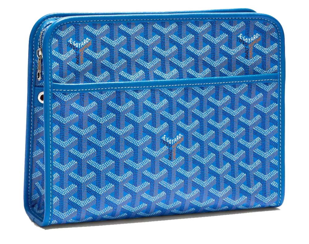 Goyard 'Blue' Jouvence GM Toiletry Bag