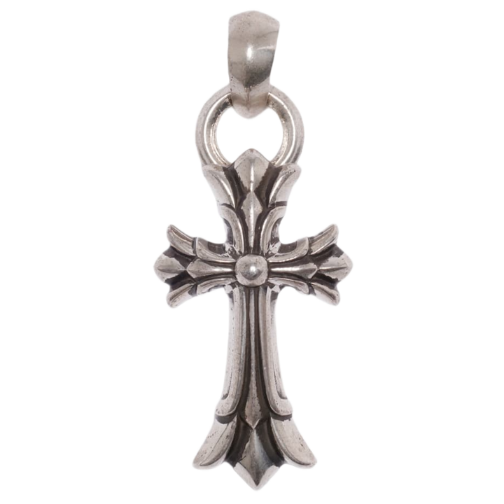 Chrome Hearts 'Double Cross' Pendant with Bale