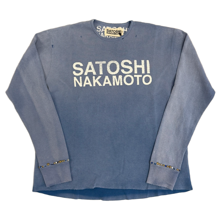 Satoshi Nakamoto 'Blue' Studded Thermal