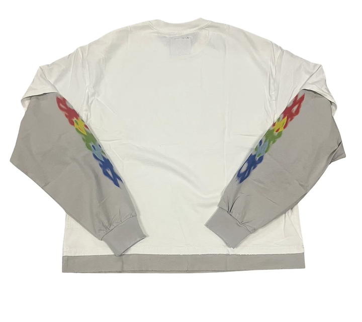 DOS 'Vision' White Longsleeve Tee