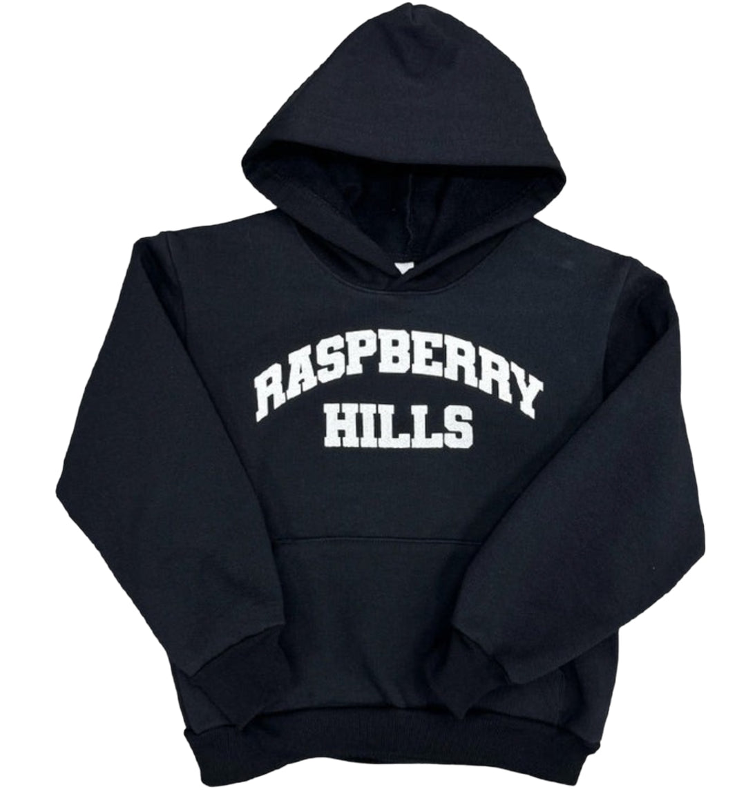 Gold+Vintage Raspberry Hills 'OG Black' Hoodie