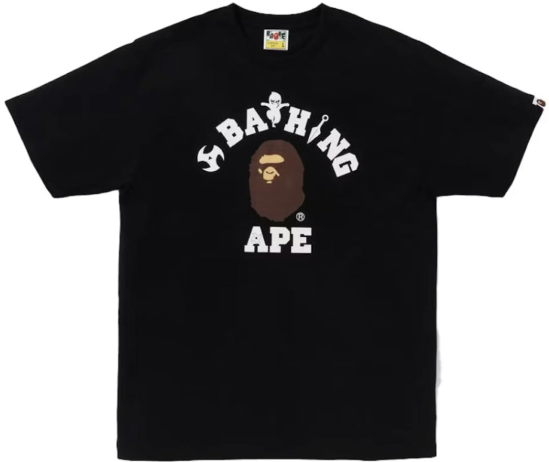 Bape Ninja 'College' Tee Black