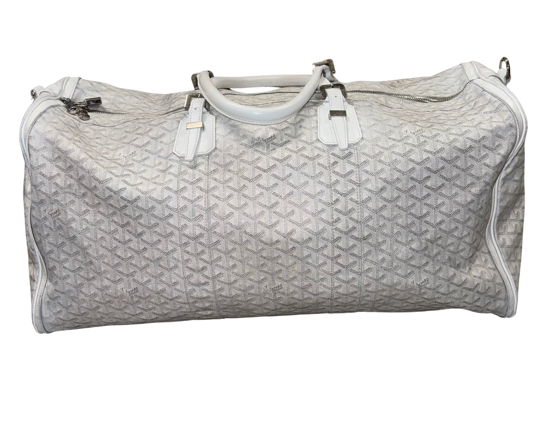 Goyard 'White' Boston 60 Duffle Bag