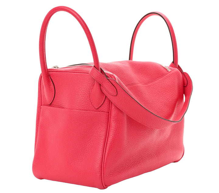 Hermes Lindy 30 Rose Extreme PHW