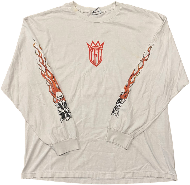 West Coast Choppers 'CFL' Vintage White L/S