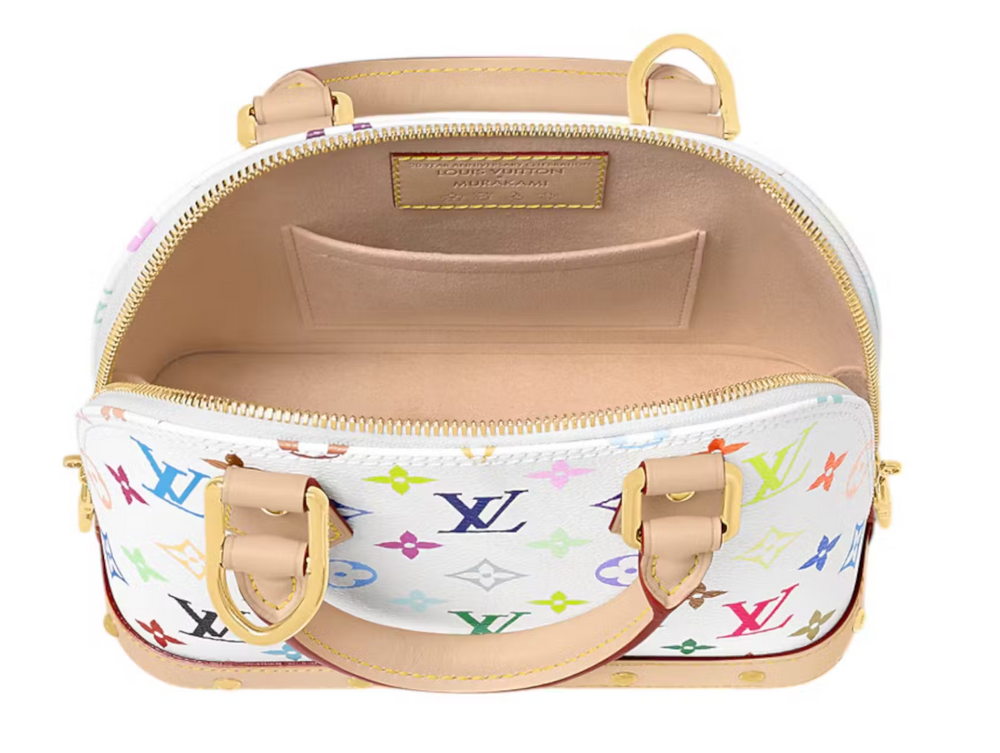 Louis Vuitton x Takashi Murakami Alma BB 'White'