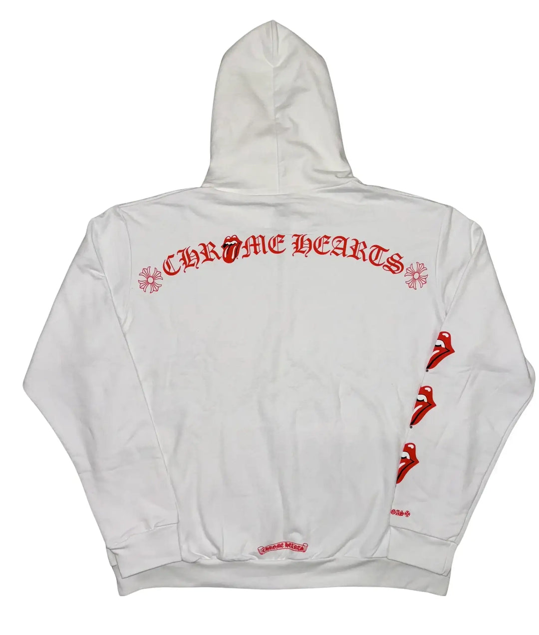 大人気 CHROME HEARTS Las Vegas Zip Up Hoodie ジップ パーカー Chrome Hearts 'Rolling Stones' Las Vegas Zip Up Hoodie