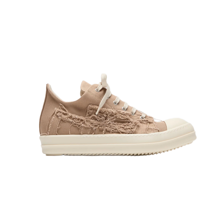 Rick Owens DRKSHDW 'Flesh Milk' Scarpe Denim Low Sneakers