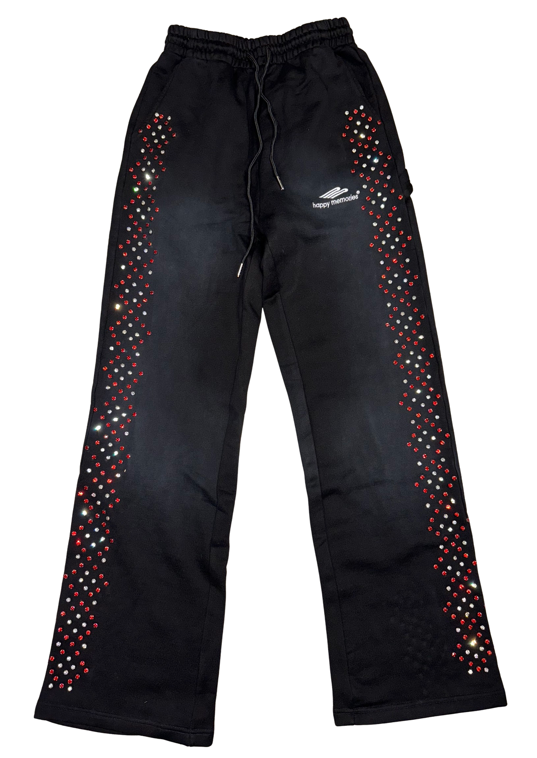 Happy Memories Don't Die HMDD 'Scream' Crystal H-Star Black Sweatpants