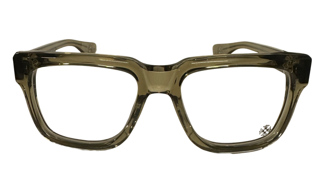 Chrome Hearts 'Box Officer' Green Tint Glasses