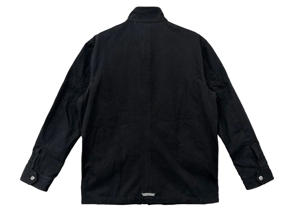 Chrome Hearts Cherry Bomb M65 Black Military Jacket