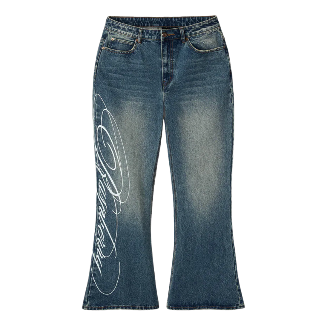 Gold+Vintage Gallery Raspberry Hils 'Miley Cyrus' Jeans