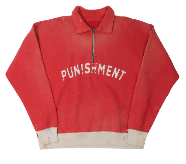 Saint Michael Punishment Half-Zip Sweatshirt