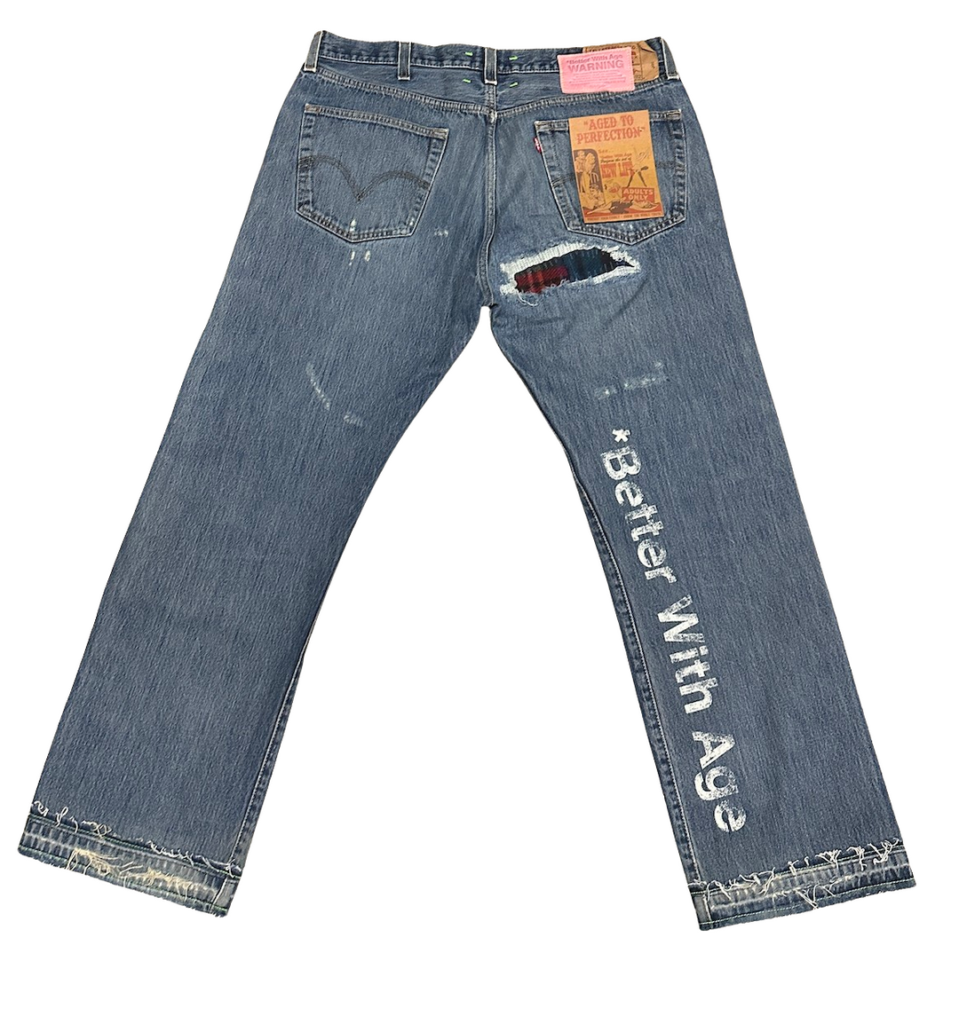 *Better With Age 'Repair' Jeans