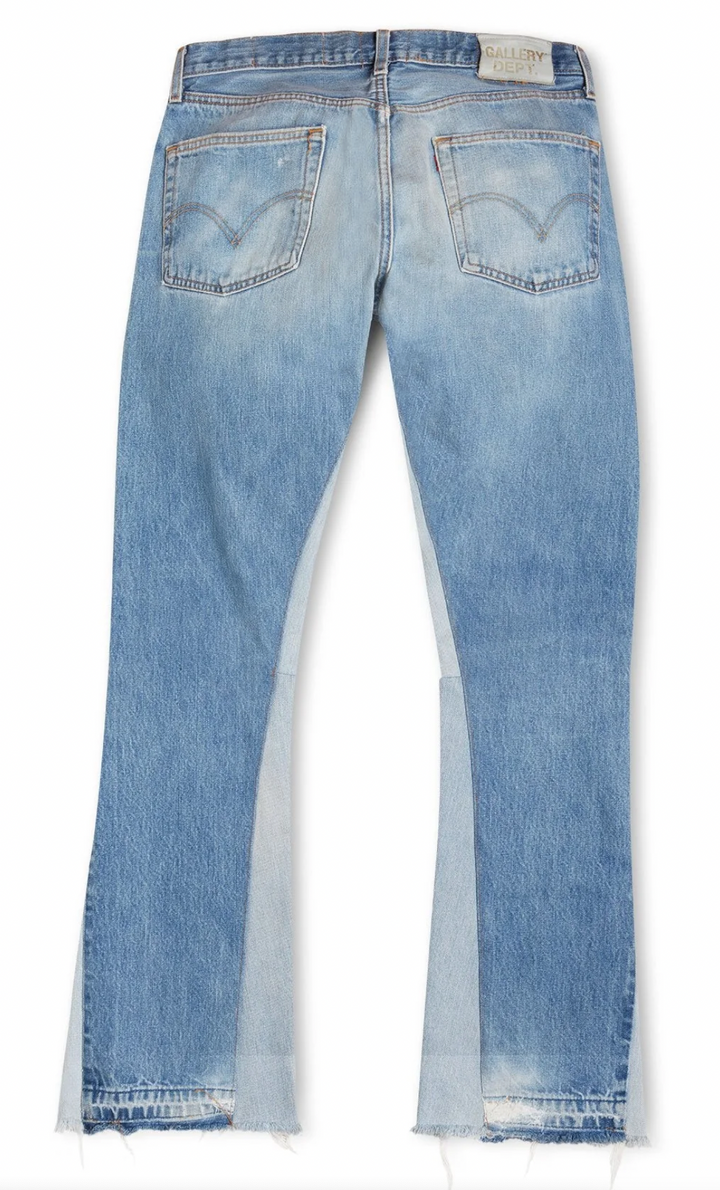 Gallery Dept. 'La Flare 90210' Light Washed Jeans