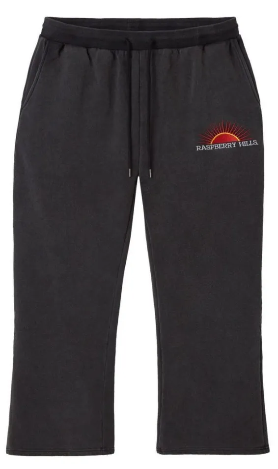 Gold + Vintage Gallery Raspberry Hills 'Casamigos' Black Sweat Pants