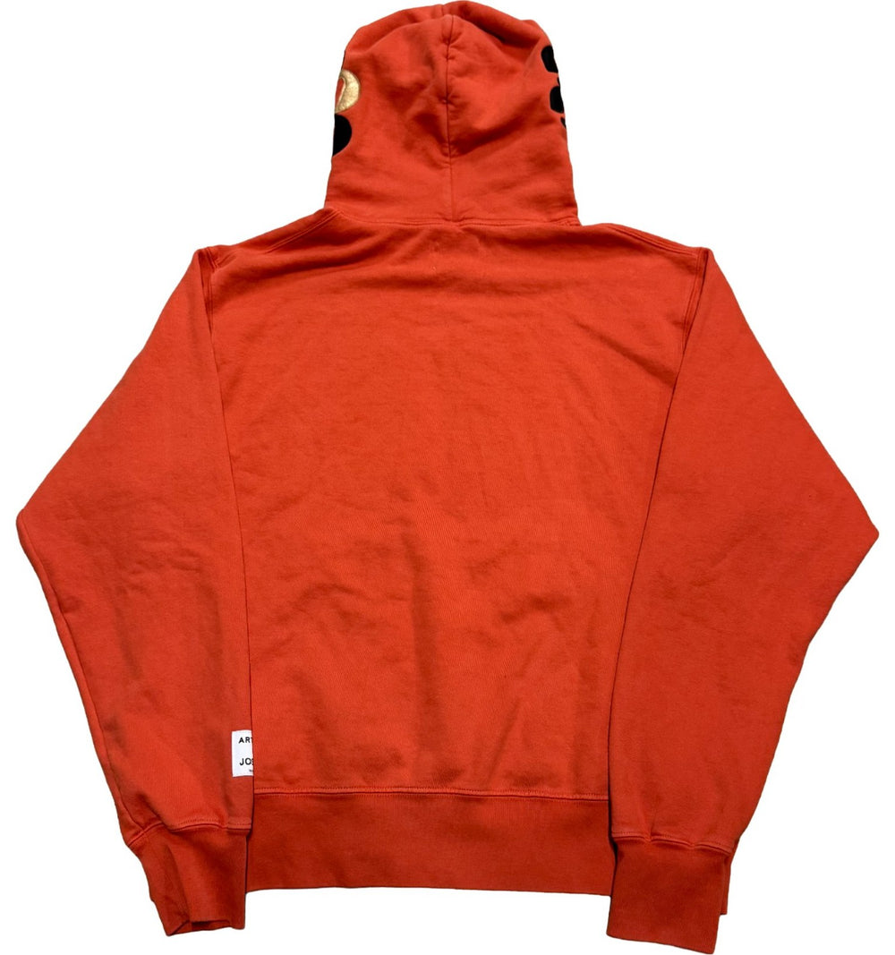 Gallery Dept. 'Fucked Up Logo' Orange G-Patch Hoodie