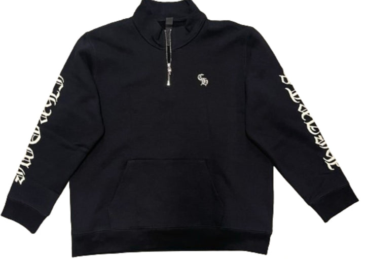 Chrome Hearts 'Slo Ride' Black Quarter Zip