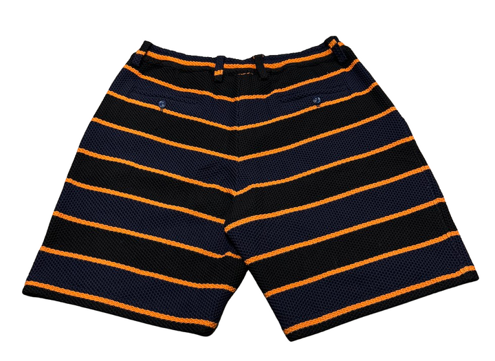 Marni 'Orange Blue Stripe' Knit Shorts