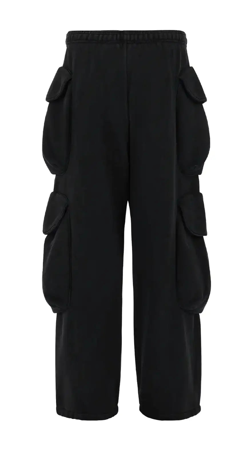 Entire Studios 'Gocar' Black Cargo Sweats