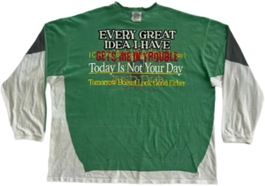 Vetements 'I Love Sluts' Oversized L/S Tee