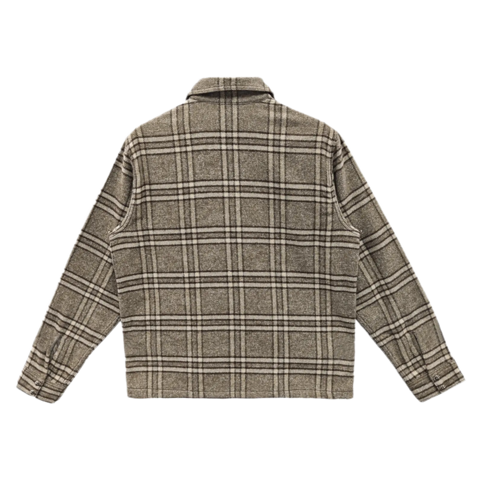 Chrome Hearts 'Brown Oat' Work Flannel Shirt