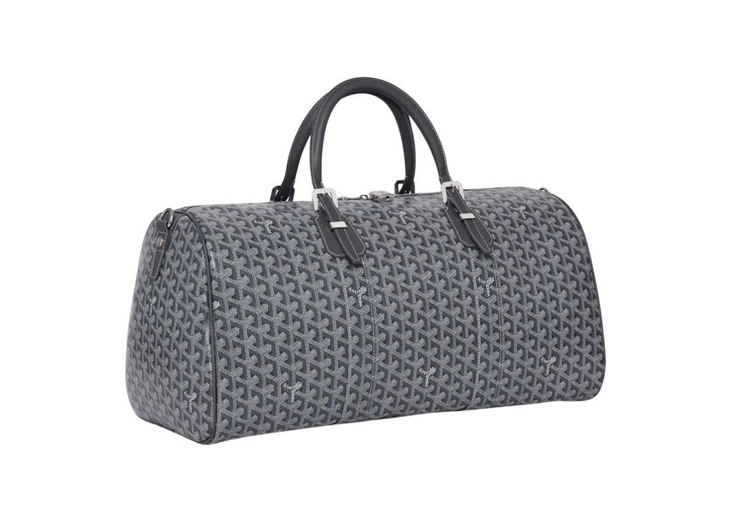 Goyard 'Boston 50' Grey Duffle Bag