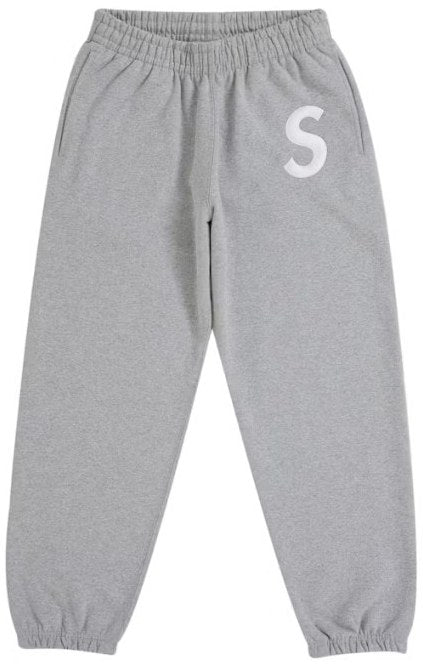 Supreme 'Grey' S Logo Sweatpants