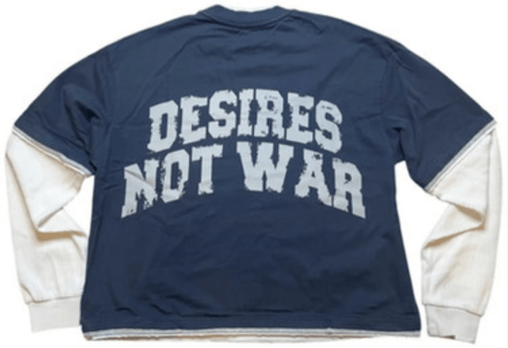 Bottega Desires 'War' Layered Longsleeve Tee