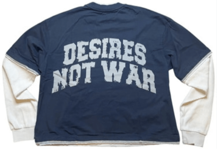 Bottega Desires 'War' Layered Longsleeve Tee