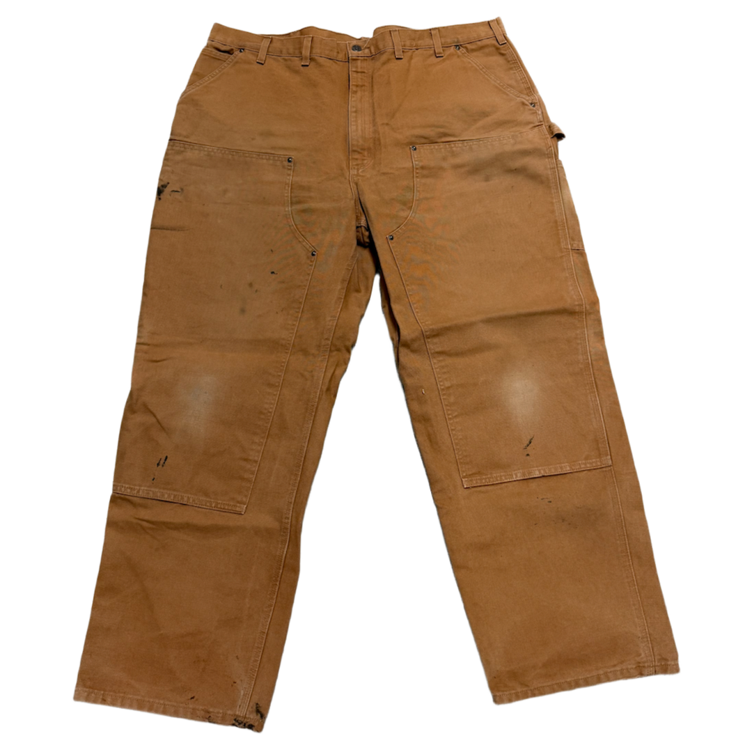 Carhartt 'Dark Tan' Double Knee Carpenter Pants