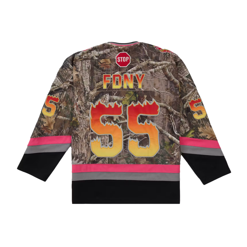 Supreme 'Camo' FDNY Hockey Jersey