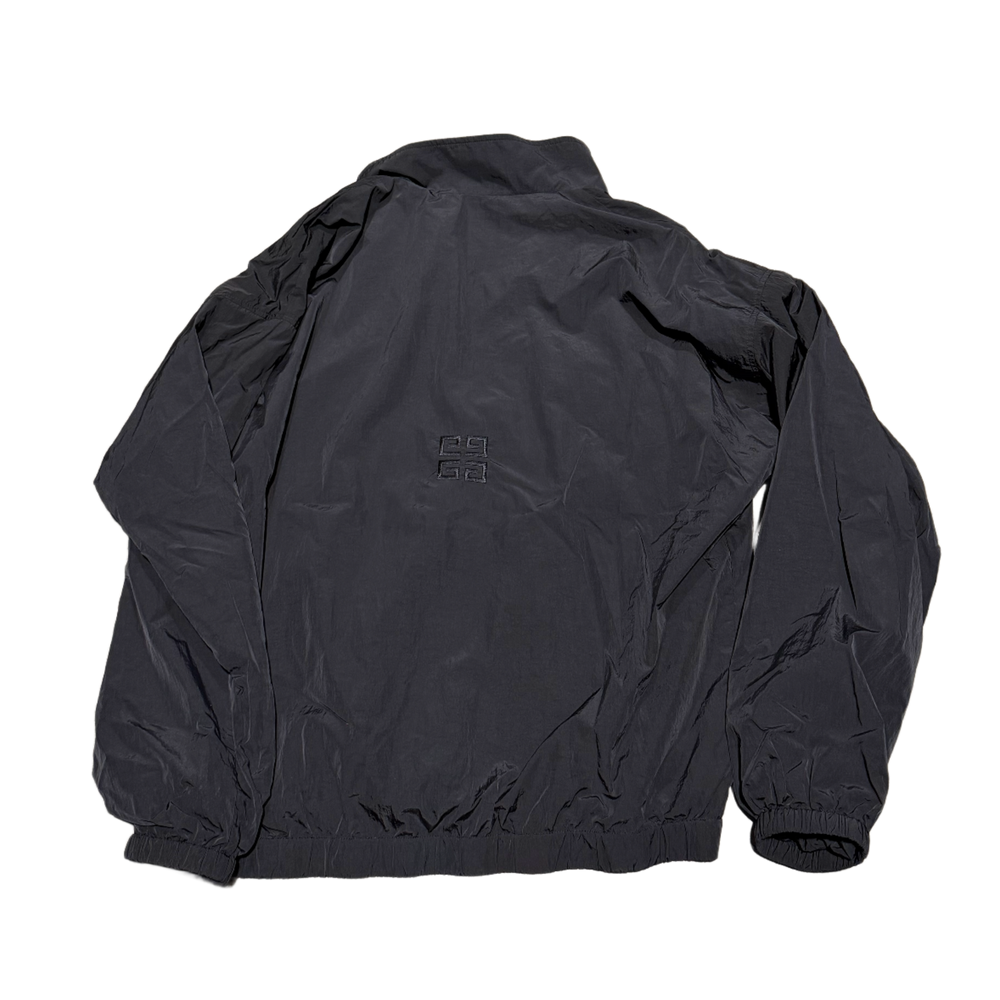 Givenchy 'Black Nylon Logo' Track Bomber Jacket